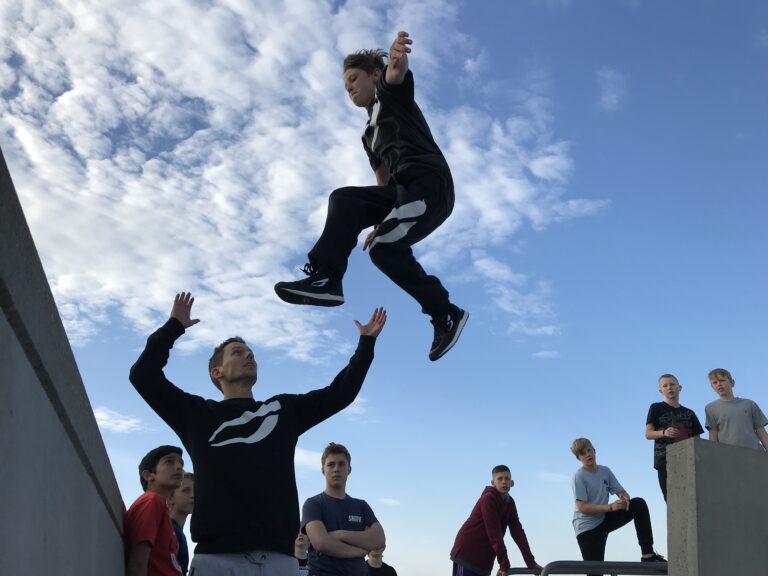 Parkour in Copenhagen - Amager Strandpark Parkour Spot